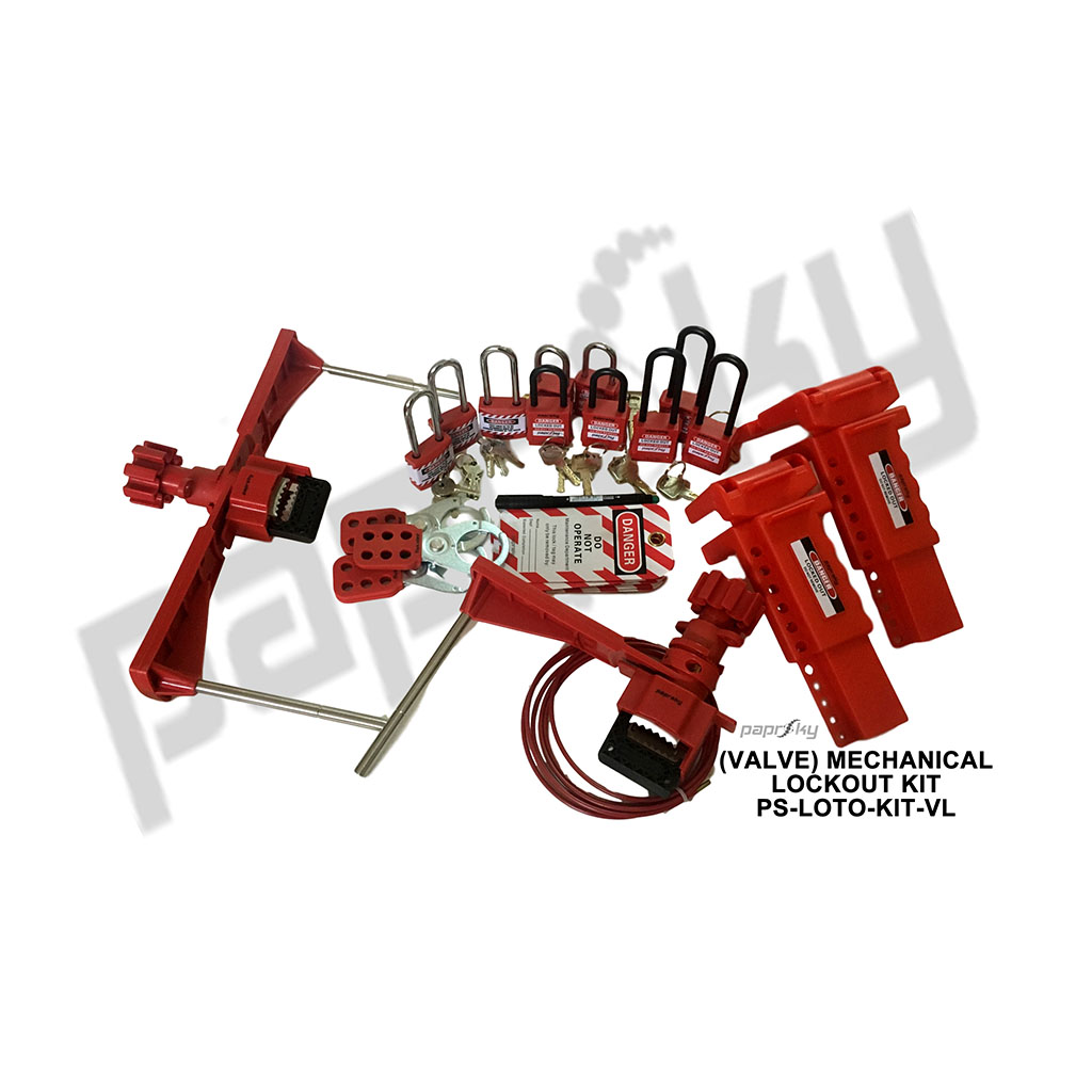 Mechanical Valve Lockout Kit PS-LOTO-KIT-VL